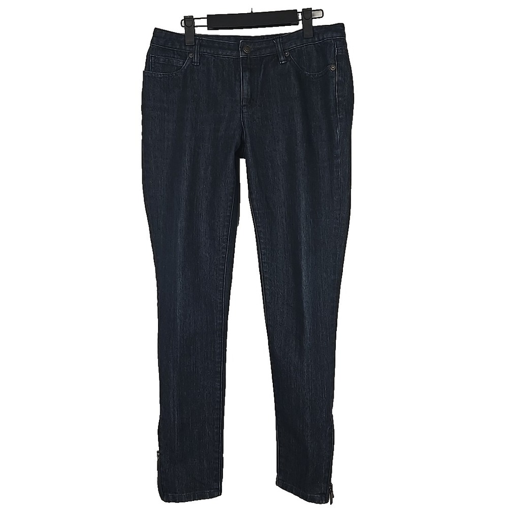 Michael Kors Women's Zippered Ankle Trouser Jeans Size 8 (31" Inseam)‎